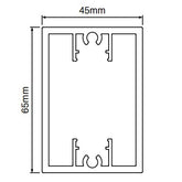 Heavy duty top/bottom rail 6100MM LONG